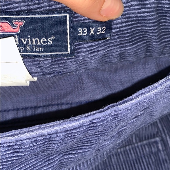 VINEYARD VINES 5 POCKET CORDUROYS 33x32 - Picture 2 of 10